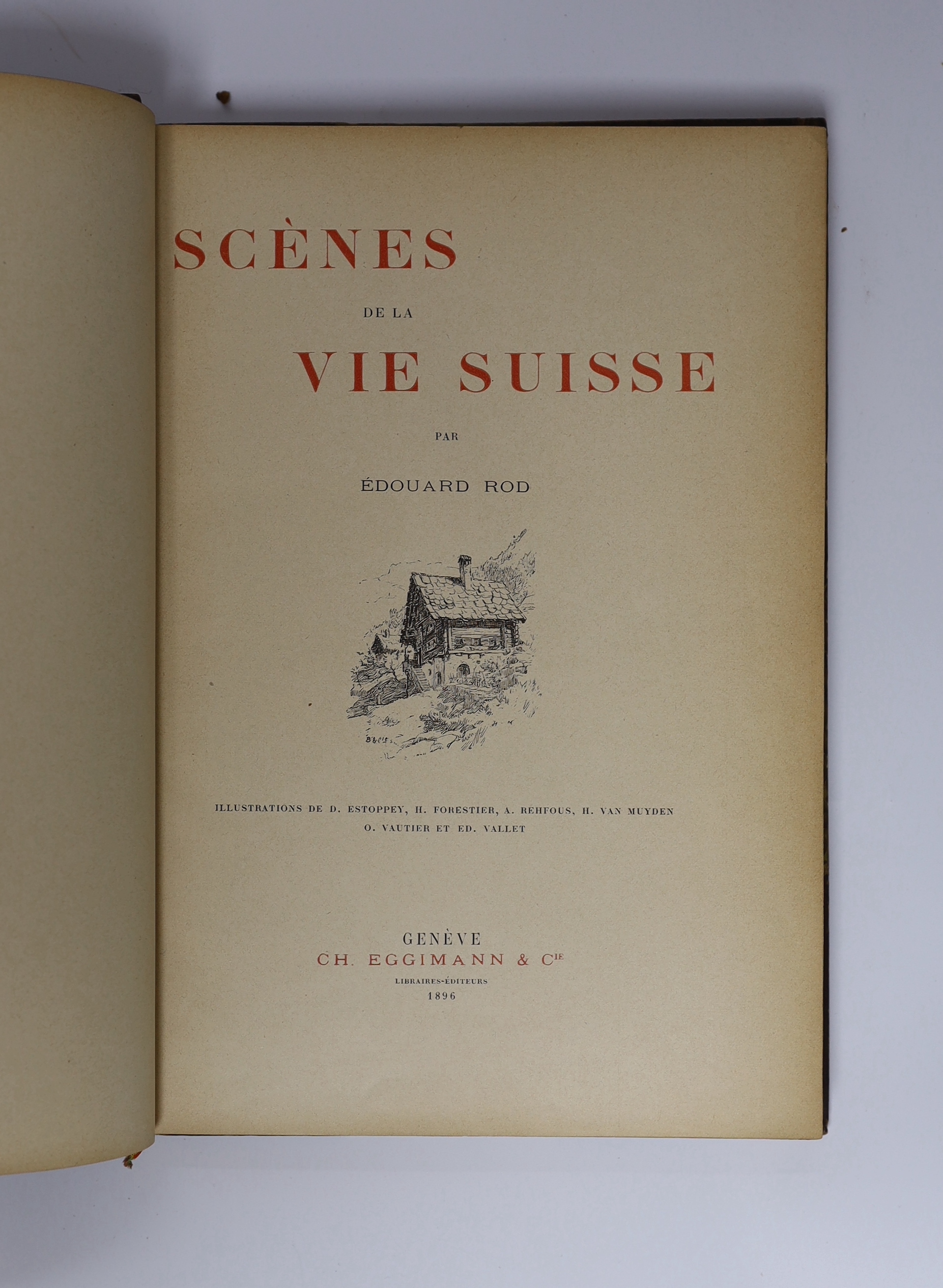 Scenes De La Vie Swiss by Édouard Rod